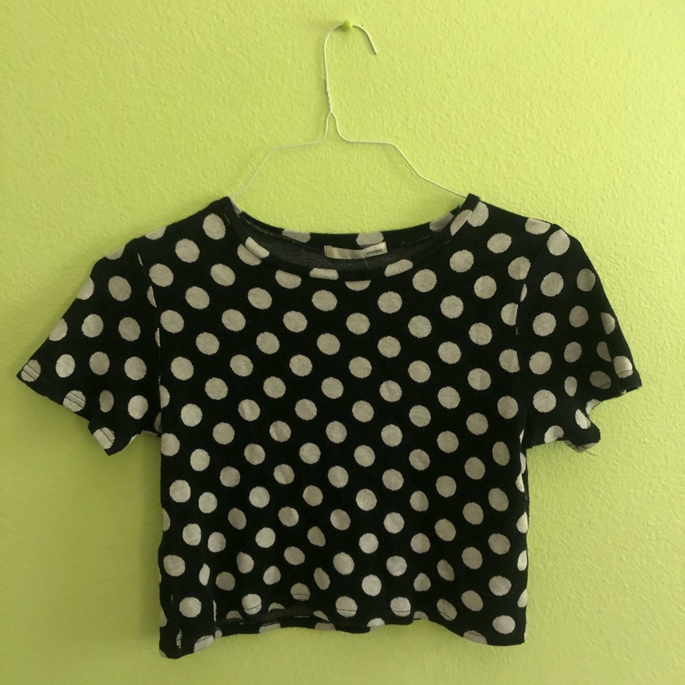 Polka dot top
